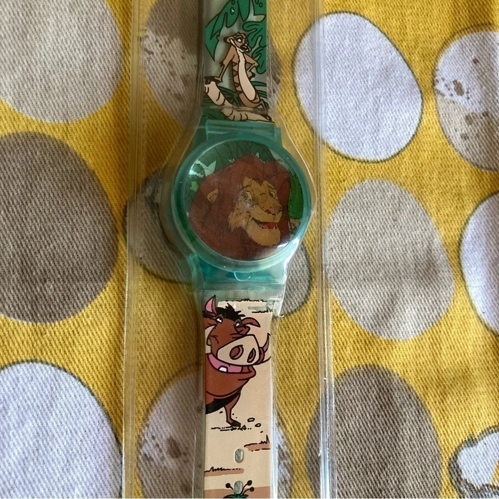 Vintage NIP Disney’s Lion King holographic watch